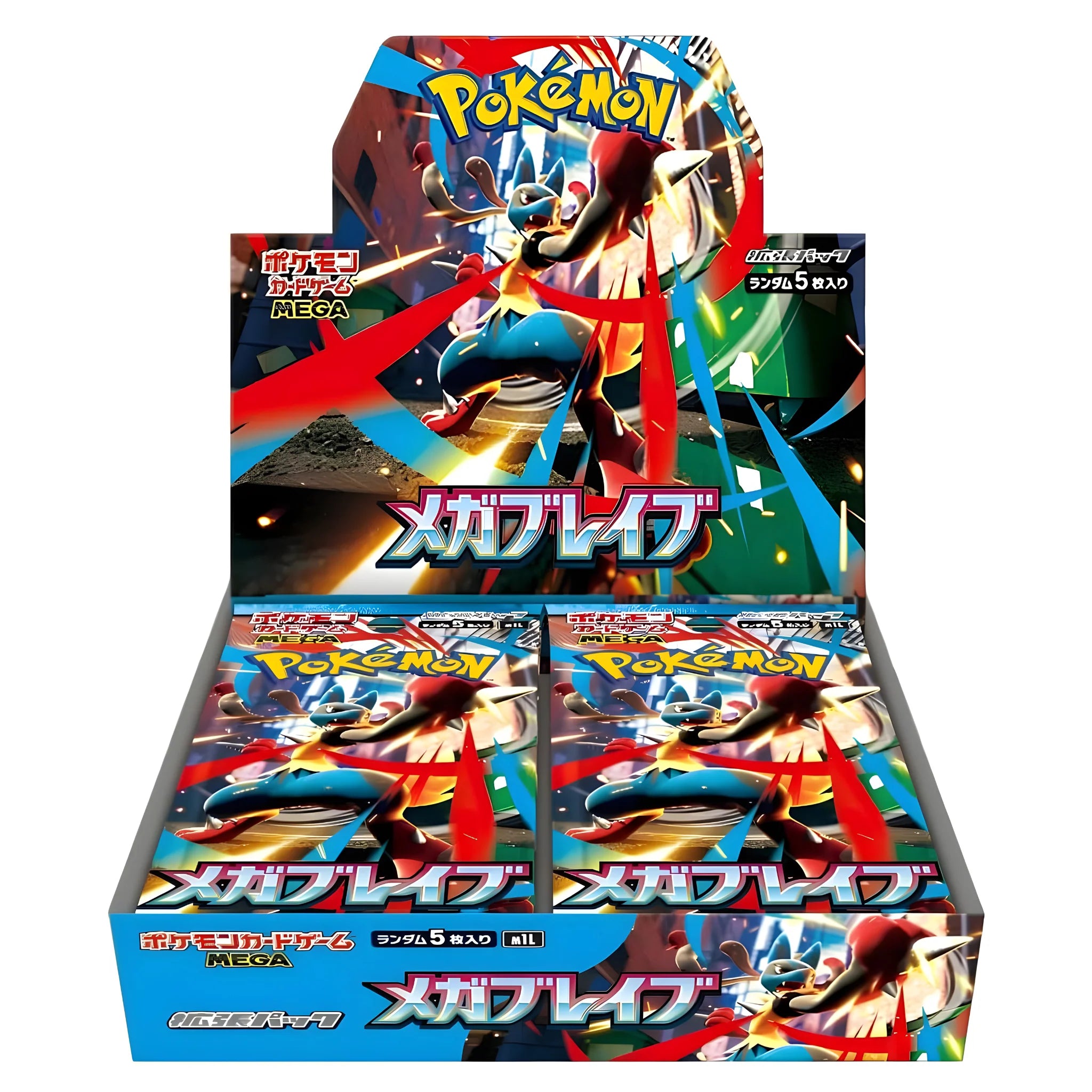Pokemon Mega Brave Booster Display M1L Japanisch