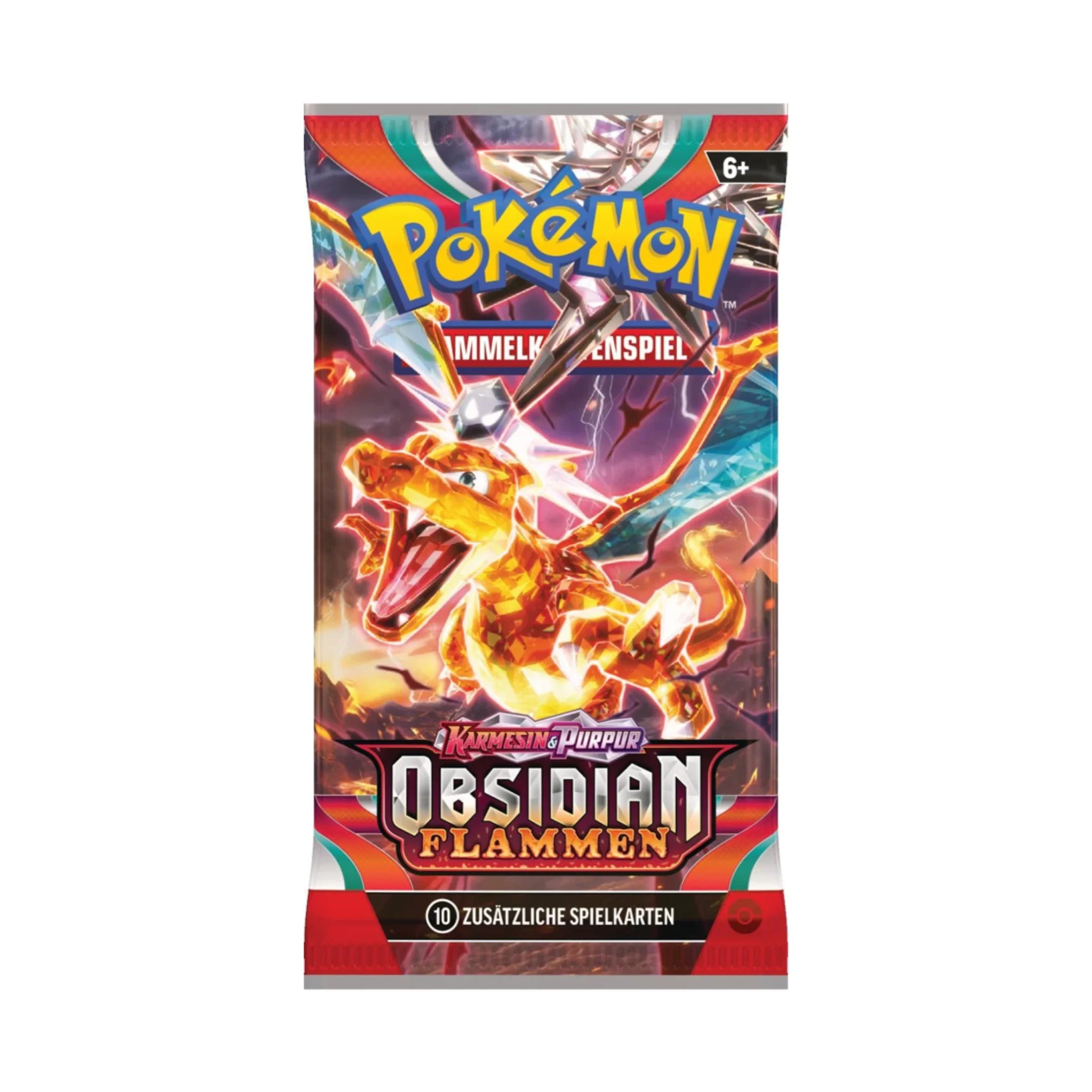 Pokémon Karmesin & Purpur Obsidianflammen Boosterpack Deutsch