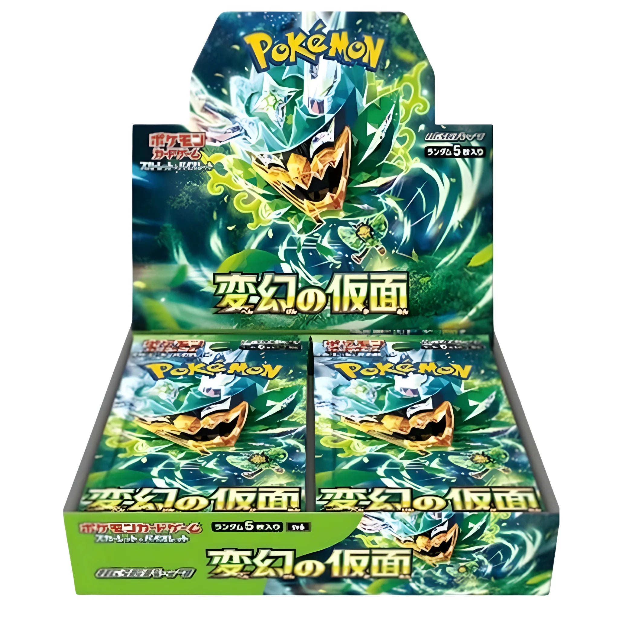 Pokemon Mask Of Change Booster Display SV6 Japanisch