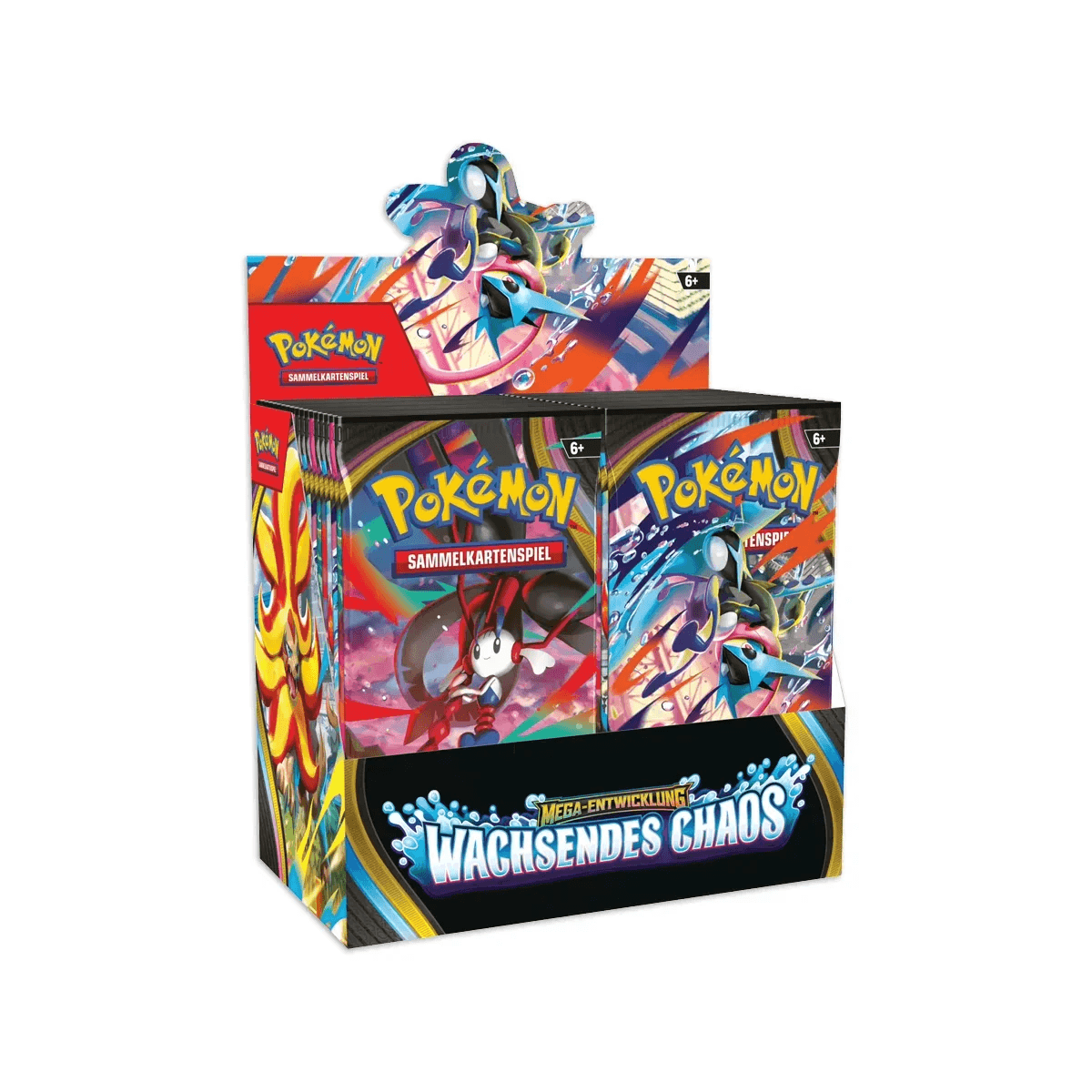Pokemon Mega-Entwicklung Wachsendes Chaos Display