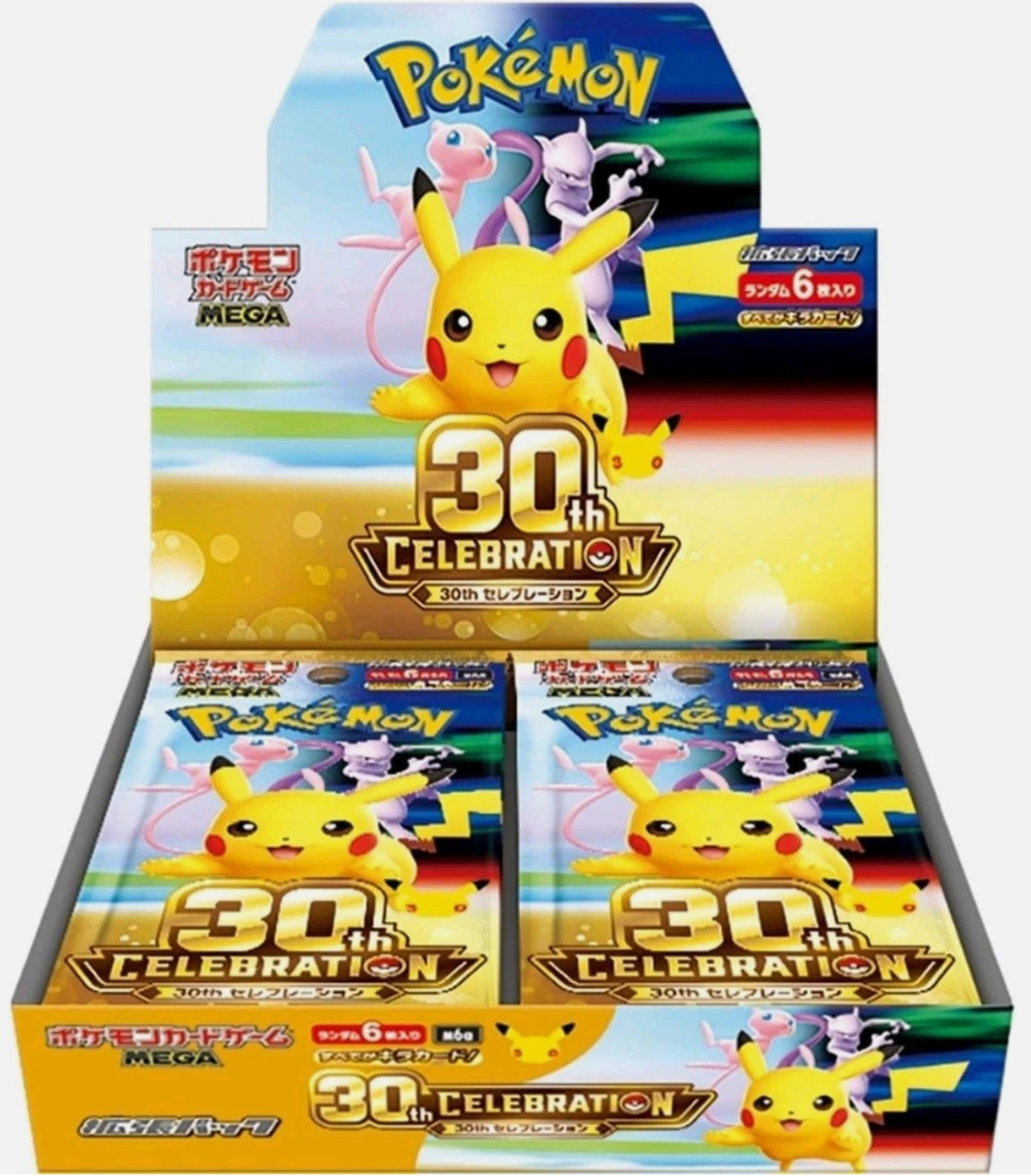 Pokémon 30th Celebrations Display Japanese